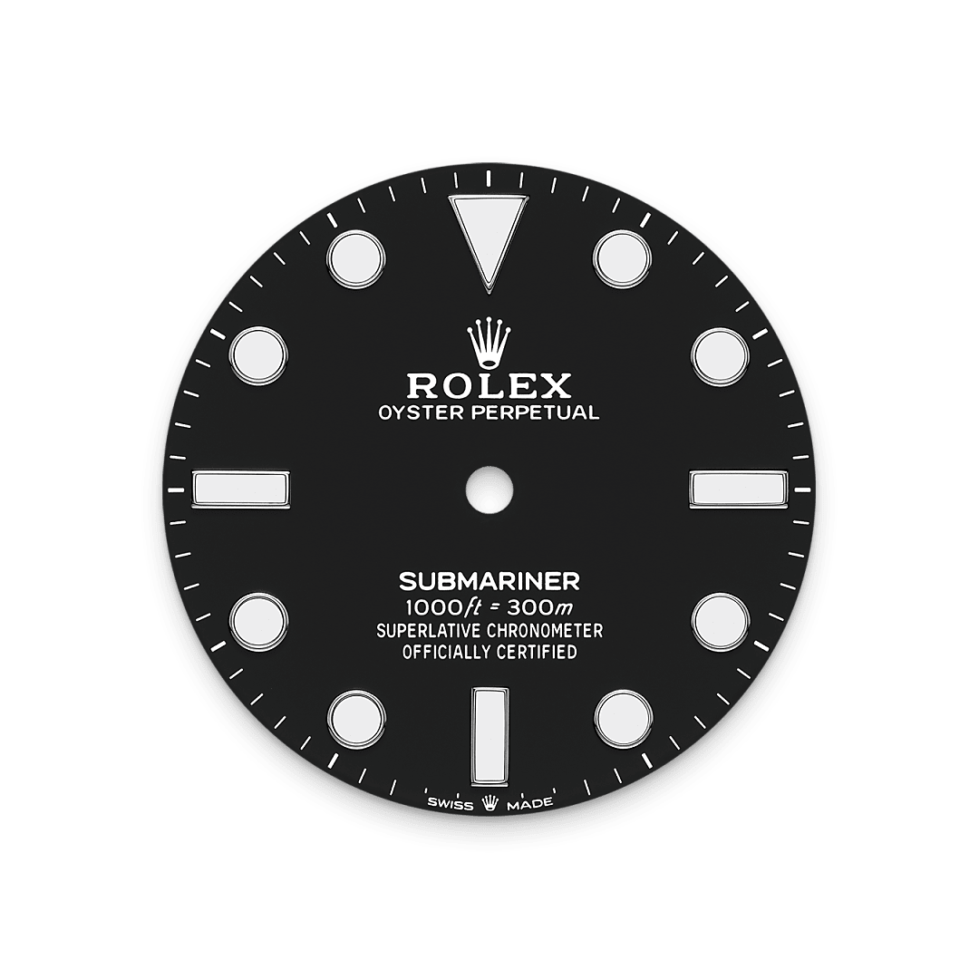 rolex Submariner dial in Oystersteel, M124060-0001 - Hyundaiwatch