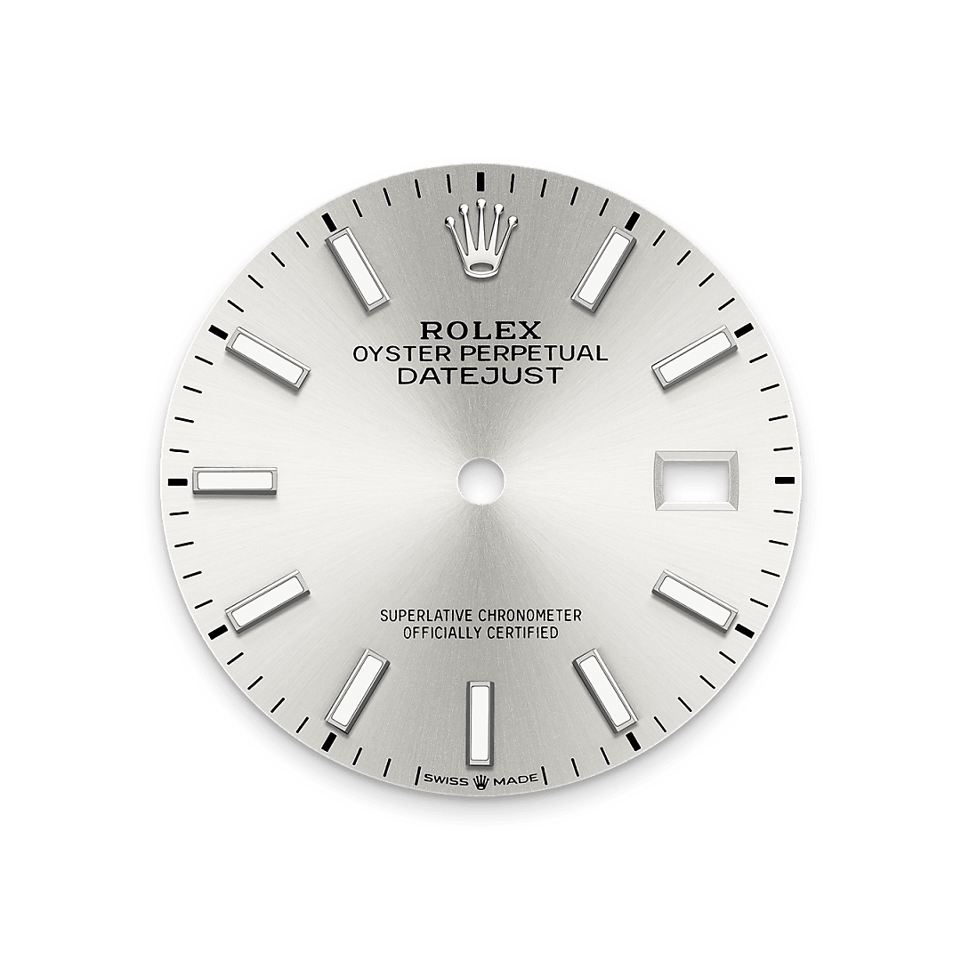 rolex Datejust 36 dial in Oystersteel, M126200-0002 - Hyundaiwatch