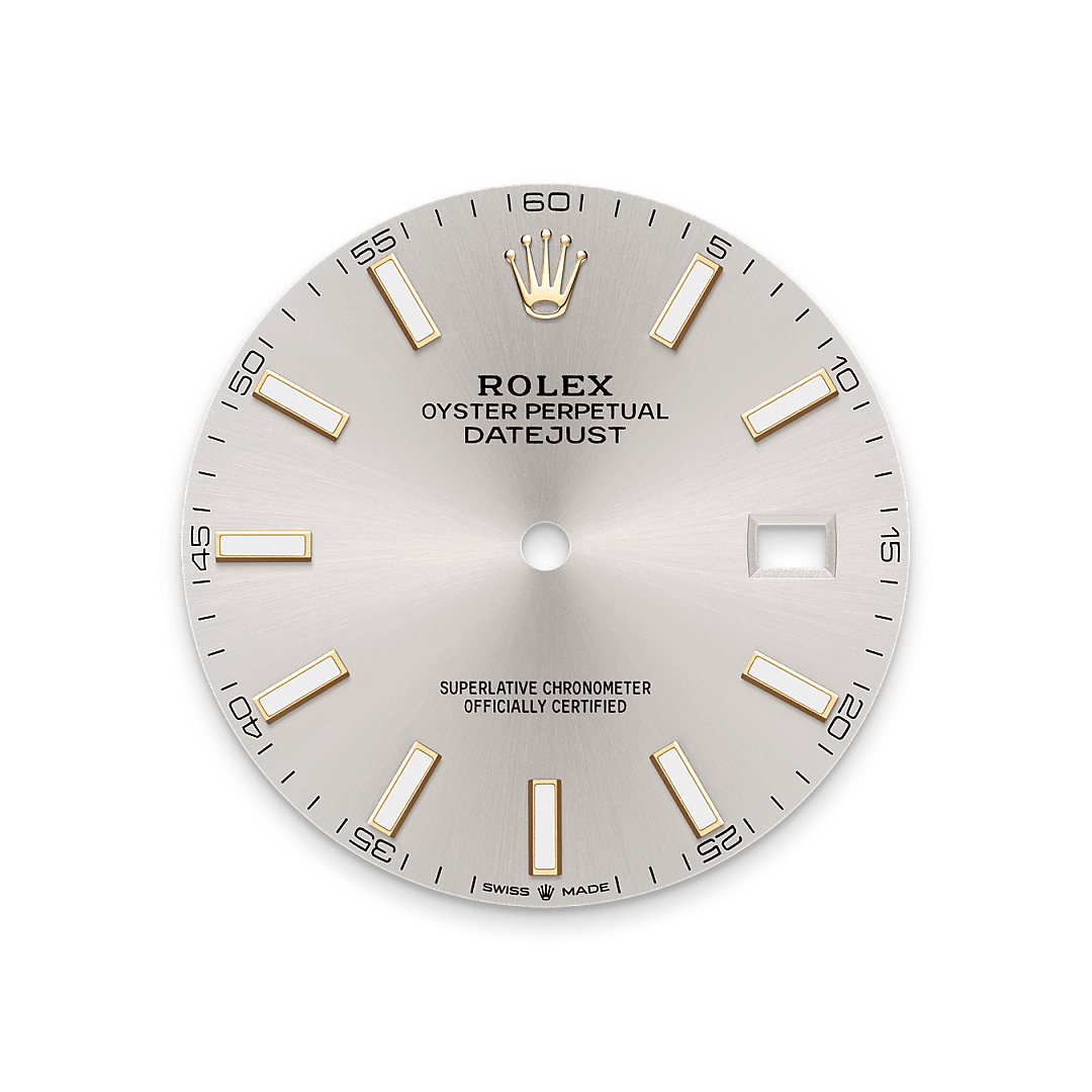 rolex Datejust 41 dial in Yellow Rolesor - combination of Oystersteel and yellow gold, M126303-0001 - Hyundaiwatch