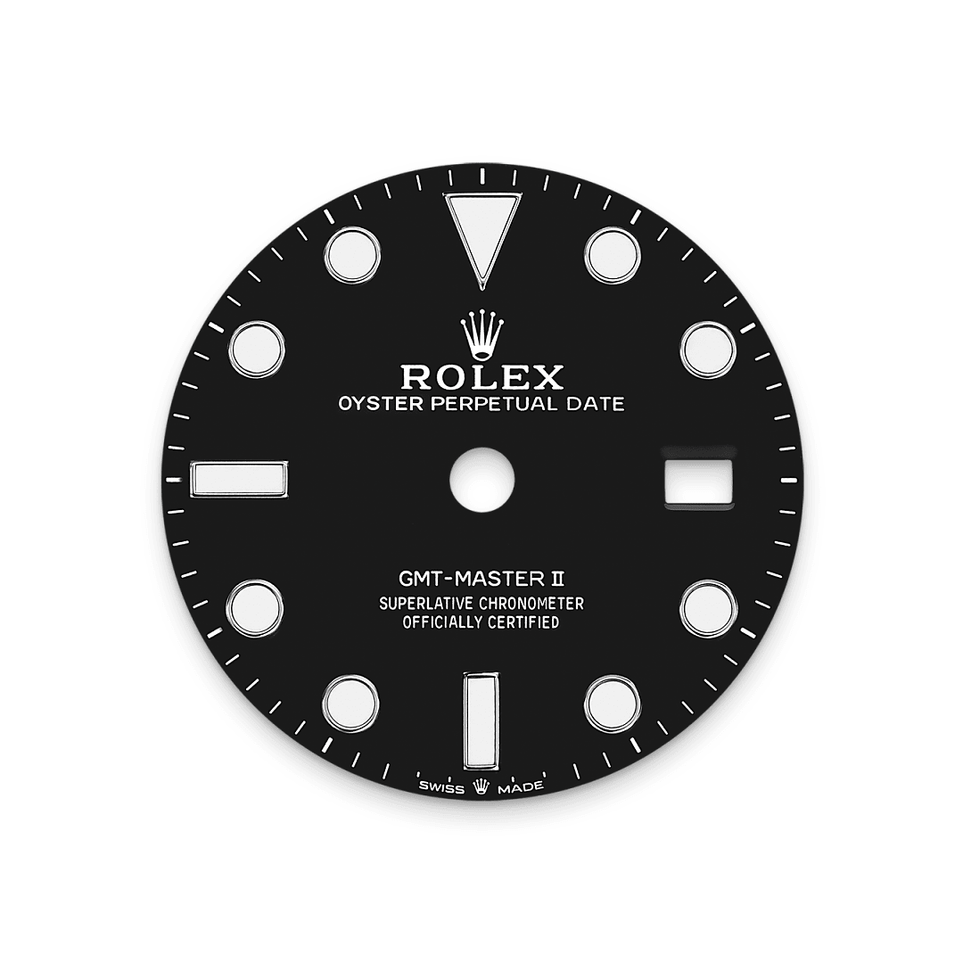 오이스터스틸 소재의 롤렉스 GMT-Master II 다이얼, M126710BLNR-0003 - 현대시계