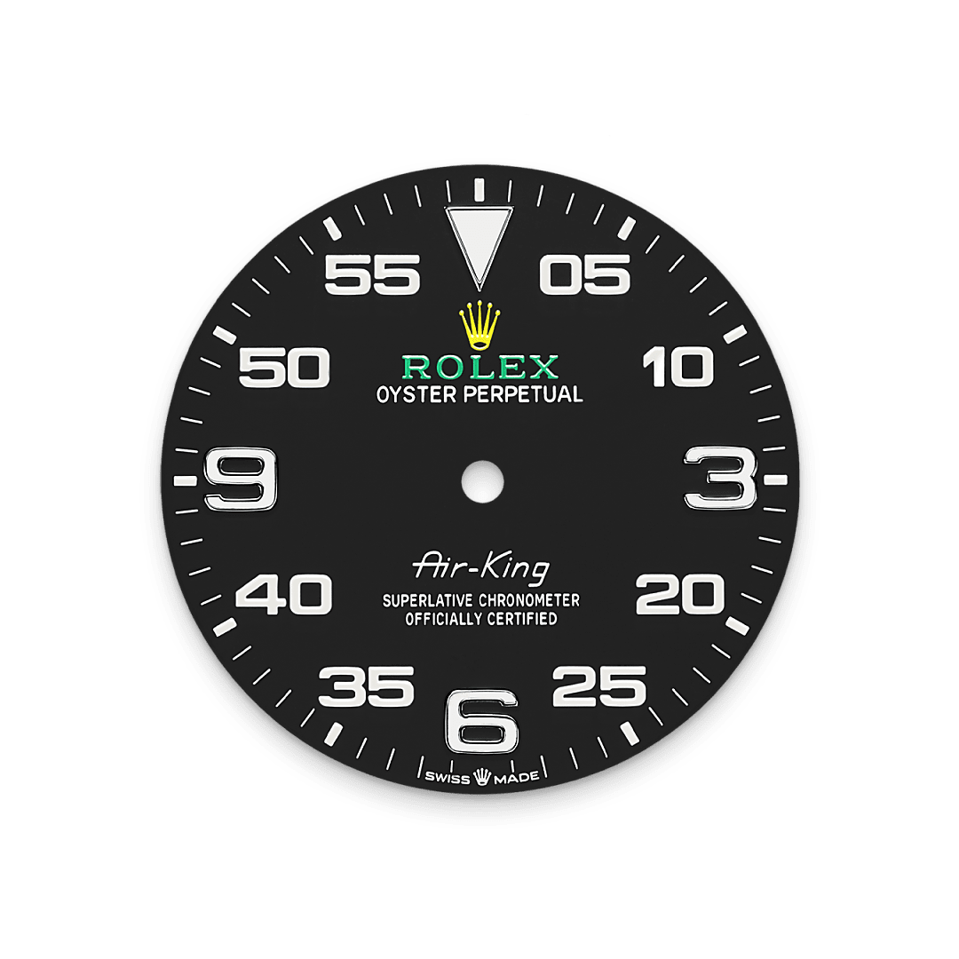 rolex Air-King dial in Oystersteel, M126900-0001 - Hyundaiwatch