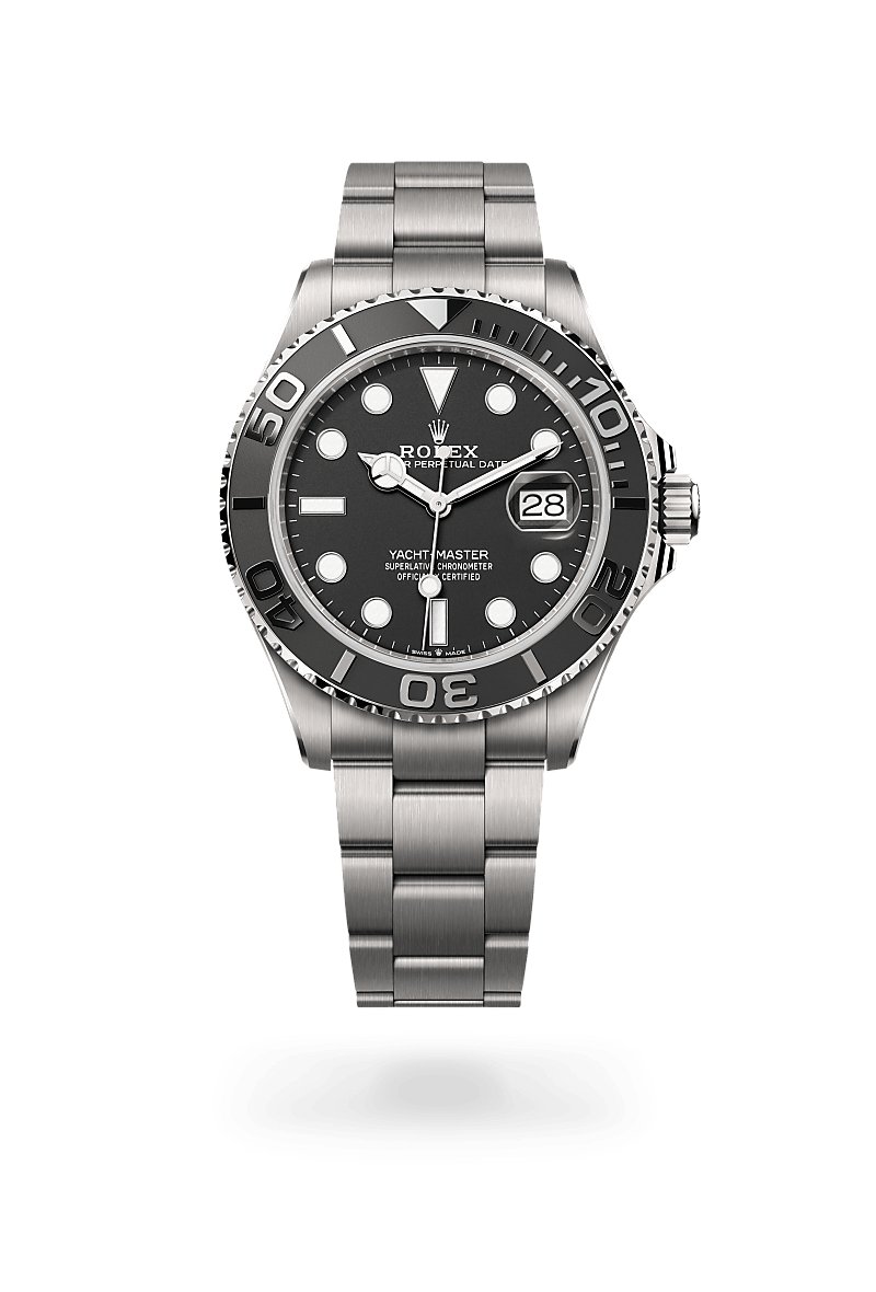 RLX 티타늄 소재의 롤렉스 YACHT-MASTER 정면, M226627-0001 - 현대시계