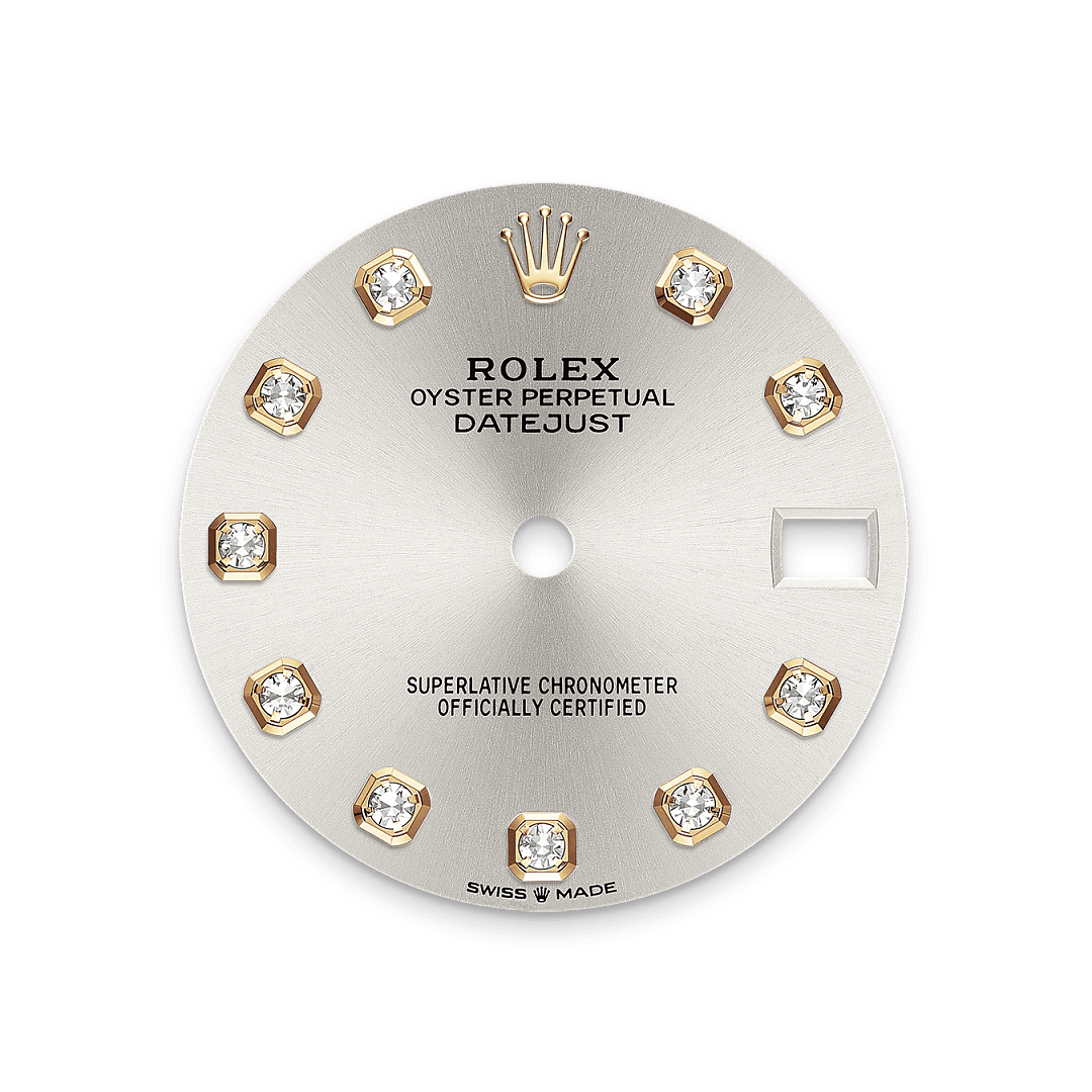 rolex Datejust 31 dial in Yellow Rolesor - combination of Oystersteel and yellow gold, M278273-0019 - Hyundaiwatch