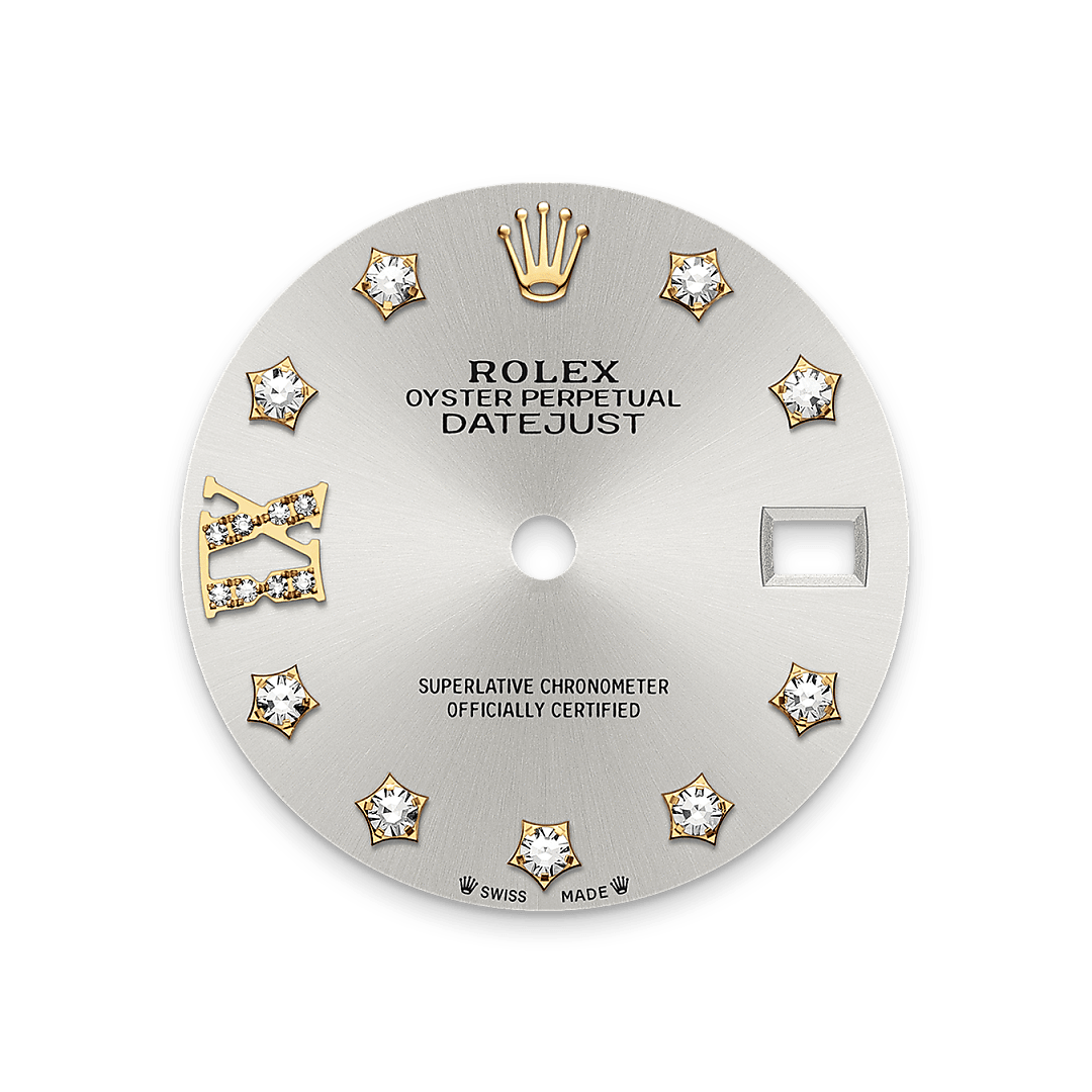 rolex Lady-Datejust dial in Yellow Rolesor - combination of Oystersteel and yellow gold, M279383RBR-0003 - Hyundaiwatch