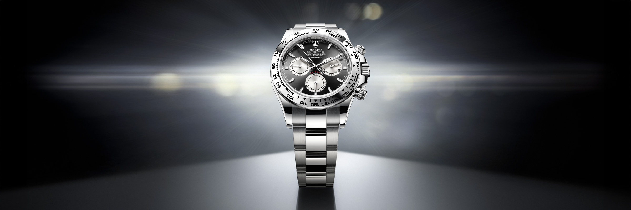 18캐럿 옐로우 골드 소재의 롤렉스 COSMOGRAPH DAYTONA, M126508-0003 - 현대시계